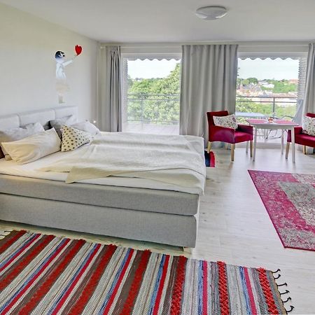 Fewo1846 - Flensview - Komfortables Studioapartment Mit Balkon Und Hafenblick フレンスブルク エクステリア 写真