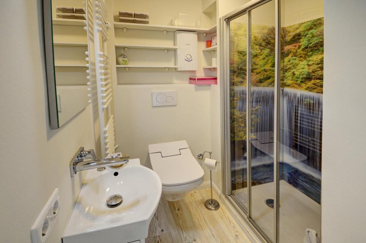 Fewo1846 - Flensview - Komfortables Studioapartment Mit Balkon Und Hafenblick フレンスブルク エクステリア 写真